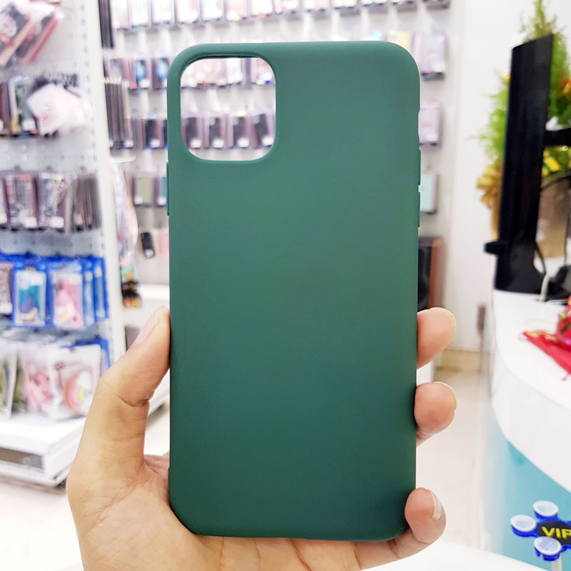 Ốp lưng điện thoại chống bẩn kèm quai xanh bộ đội1