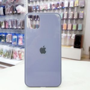 Ốp lưng điện thoại lưng kính logo táo xanh hòa bình