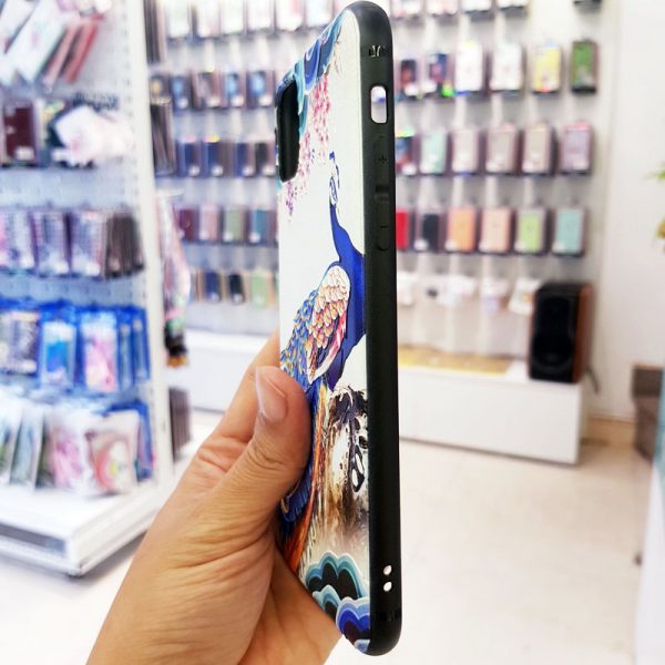 Ốp lưng điện thoại chim công biển3