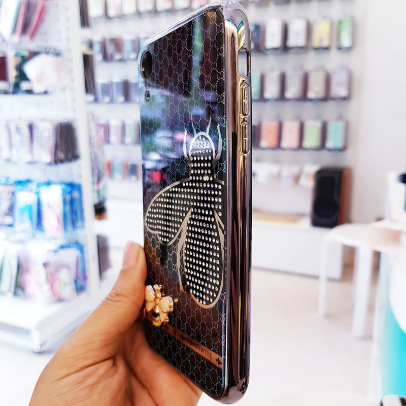 Ốp lưng điện thoại đính đá tybomb hình ong3