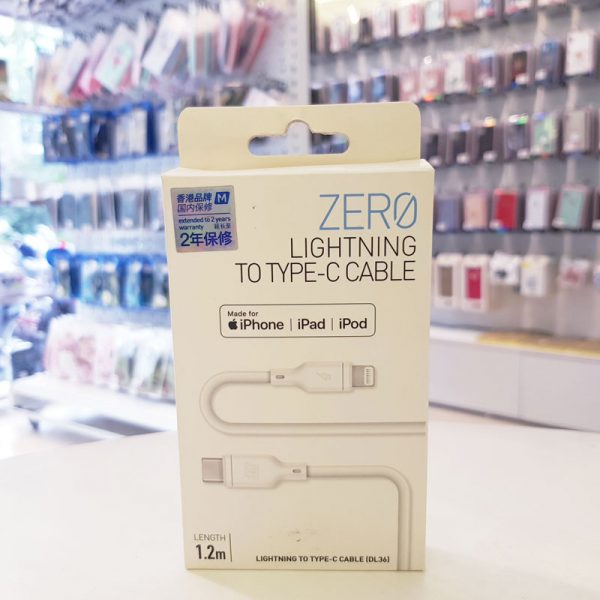 Cáp sạc iphone Momax zero-4