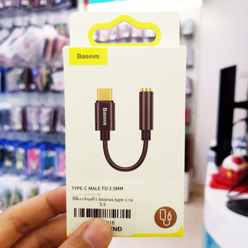 Cáp chuyển type c sang 3.5 Baseus L54-1