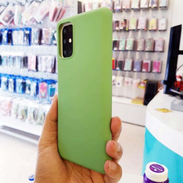 Ốp lưng điện thoại S20 Plus chống bẩn J-Case xanh cốm-3