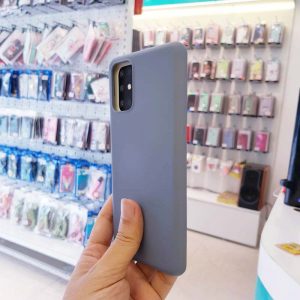 Ốp lưng điện thoại S20 Plus chống bẩn J-Case xanh da trời-2